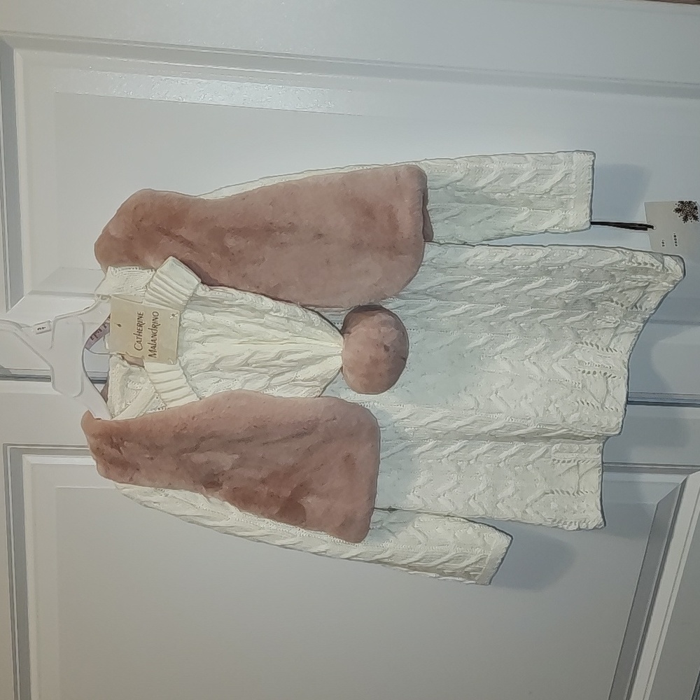 Size 3t Winter sweater dress, new with tags
